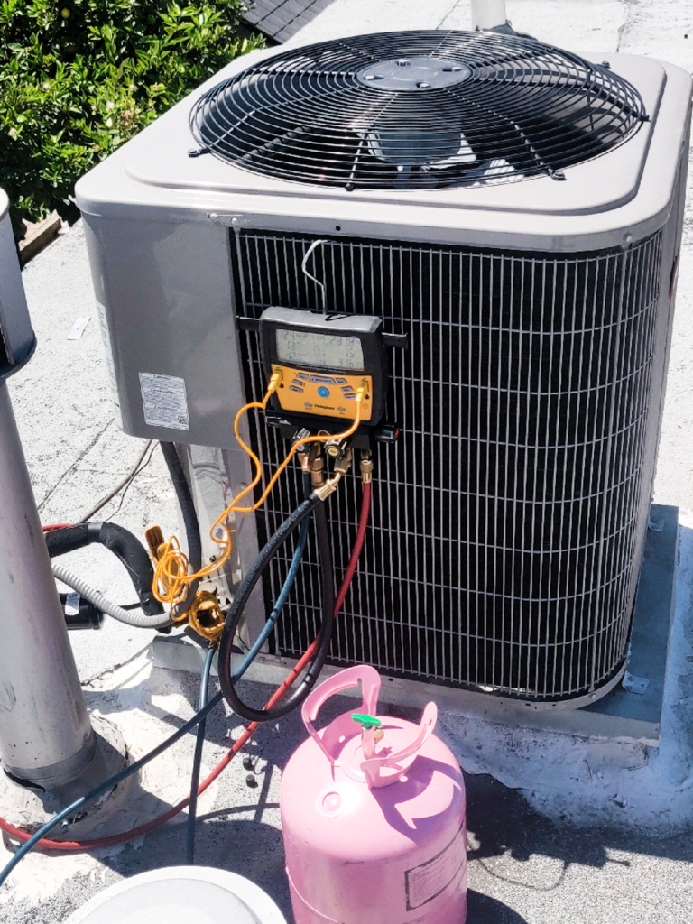 AC compressor replacement by Nur HVAC