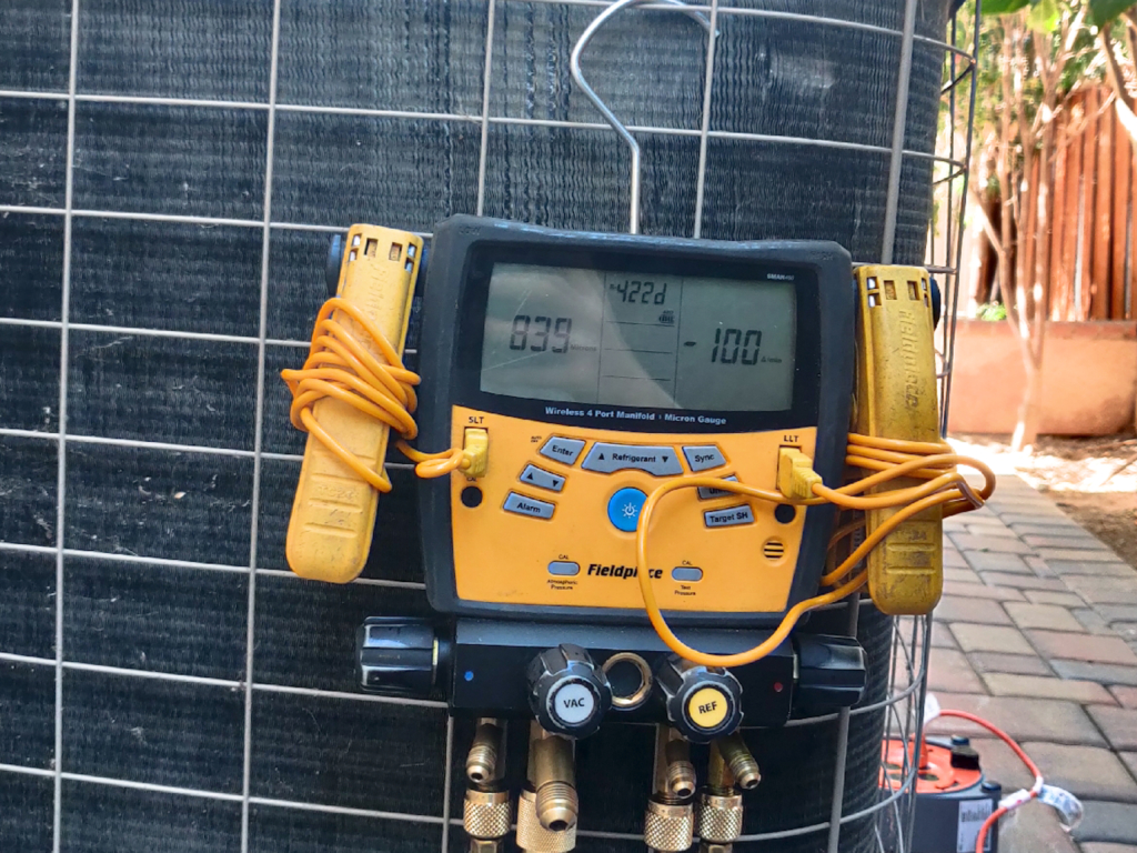 AC repair in San Jose, CA Our technicians did the following: 1. TXV replacement 2. Filter dryer replacement 3. Freon filling