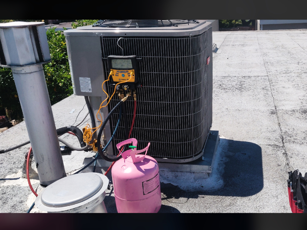 AC compressor replacement by Nur HVAC