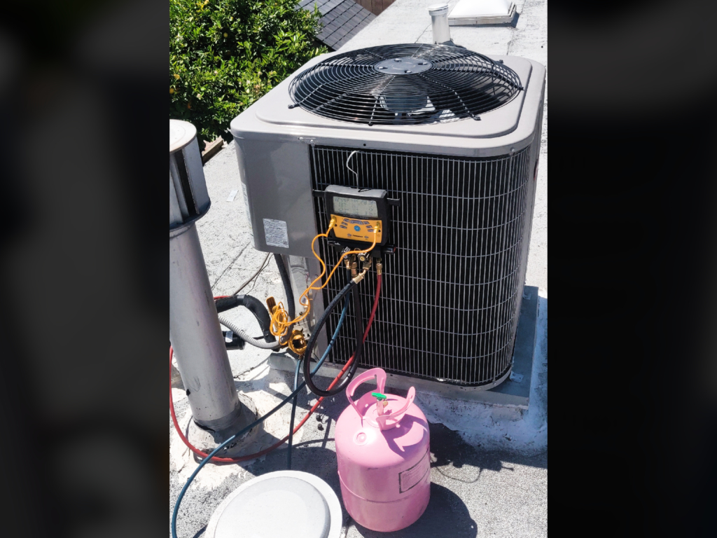 AC compressor replacement by Nur HVAC