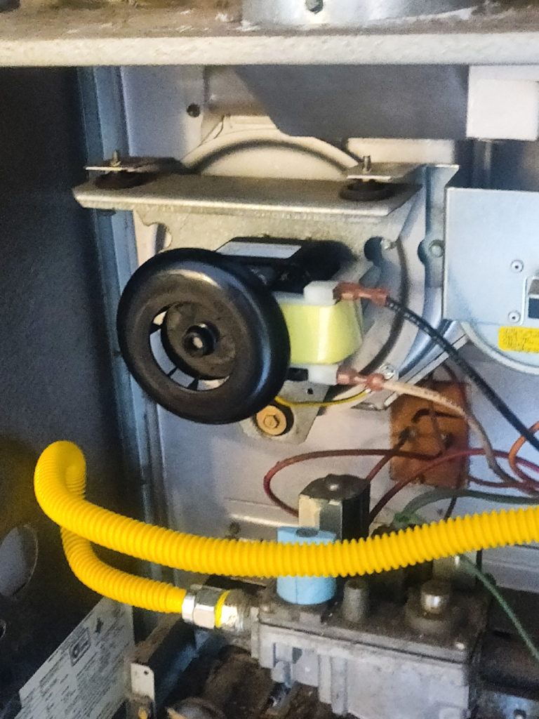 Furnace inducer motor replacement by Nur HVAC