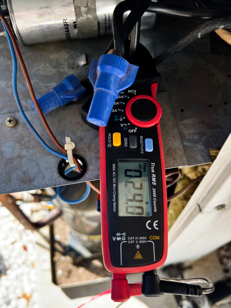 AC BDP repair in San Jose, CA Our technicians did the following: 1. Start capacitor replacement 2. Freon R422b filling Model number of compressor: 538ANX0480000B