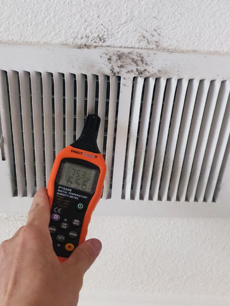AC condensate P-trap and refrigerant repair by Nur HVAC