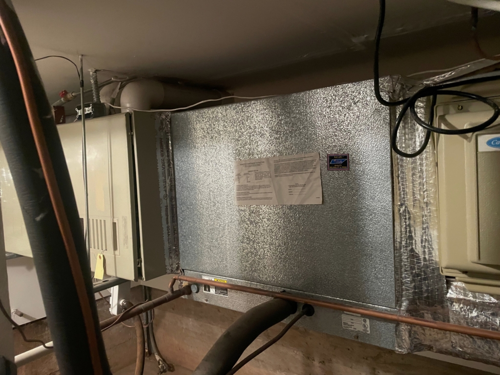 Carrier 59SC5B100E2122 furnace installed by Nur HVAC