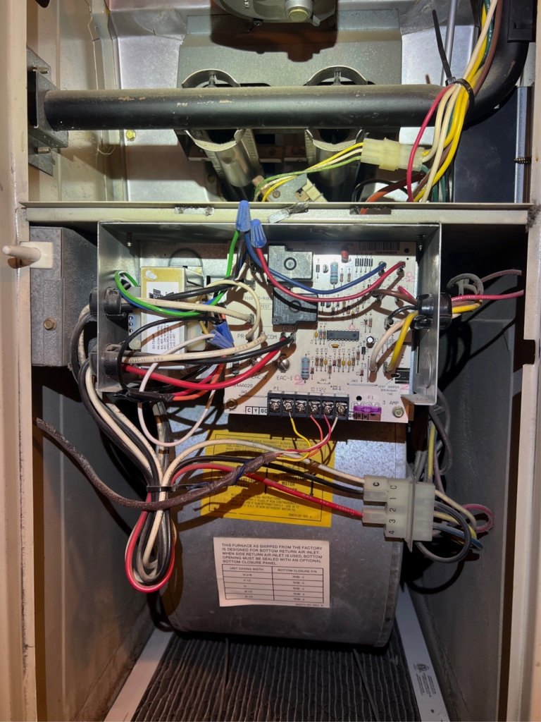 Our technicians did the following: 
1. Main control board replacement 