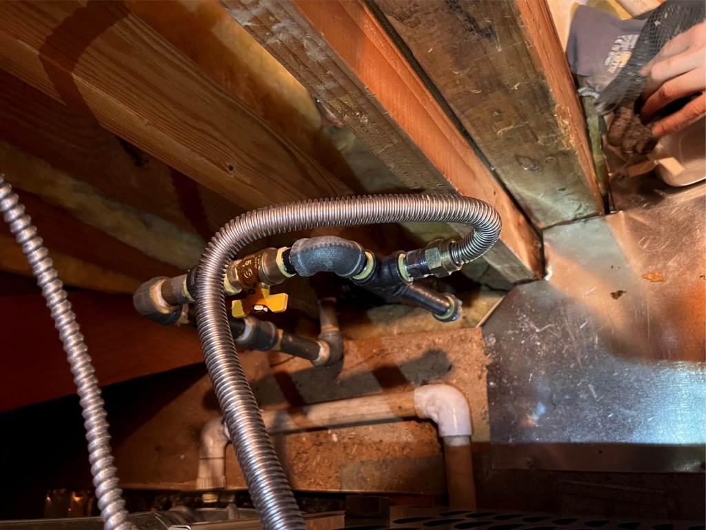 Carrier Performance two-stage furnace installed by Nur HVAC