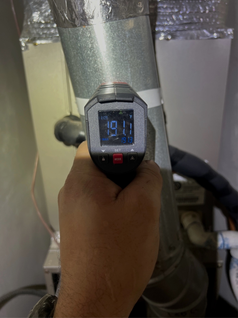 Furnace tuned up by Nur HVAC