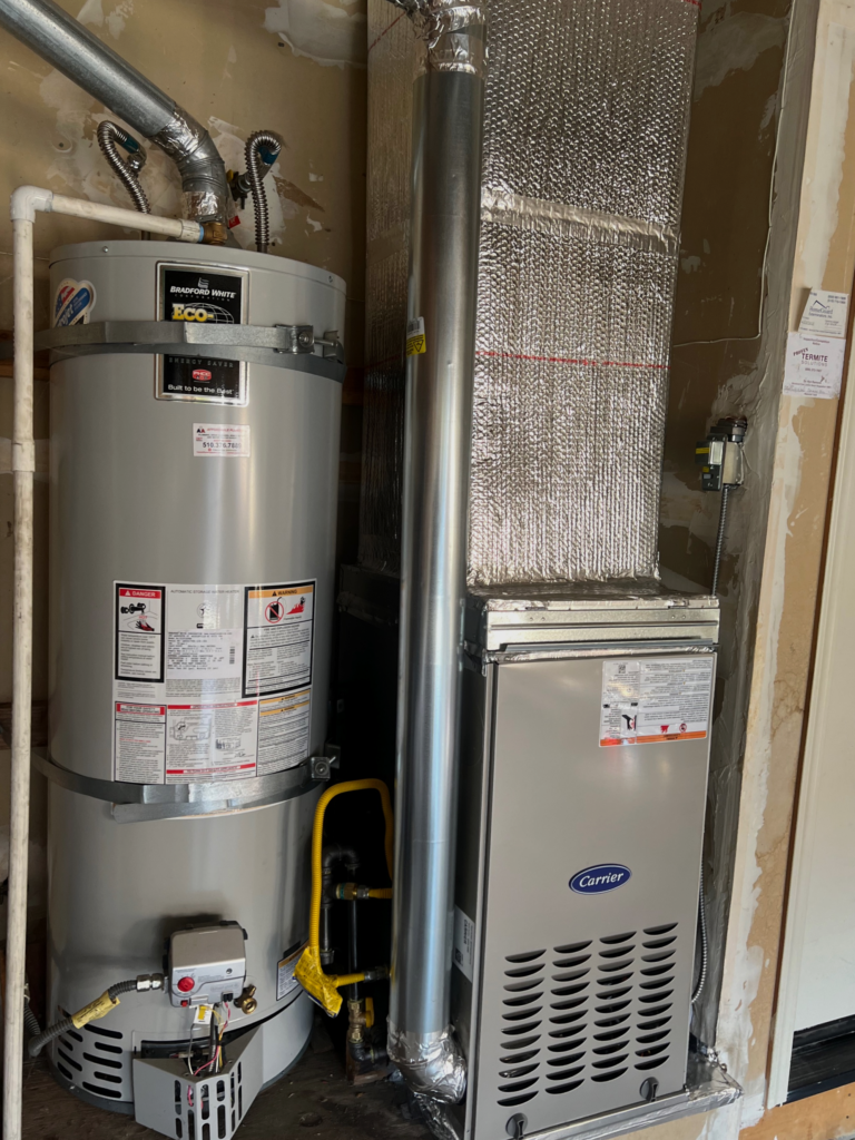 Carrier Performance two-stage furnace installed by Nur HVAC