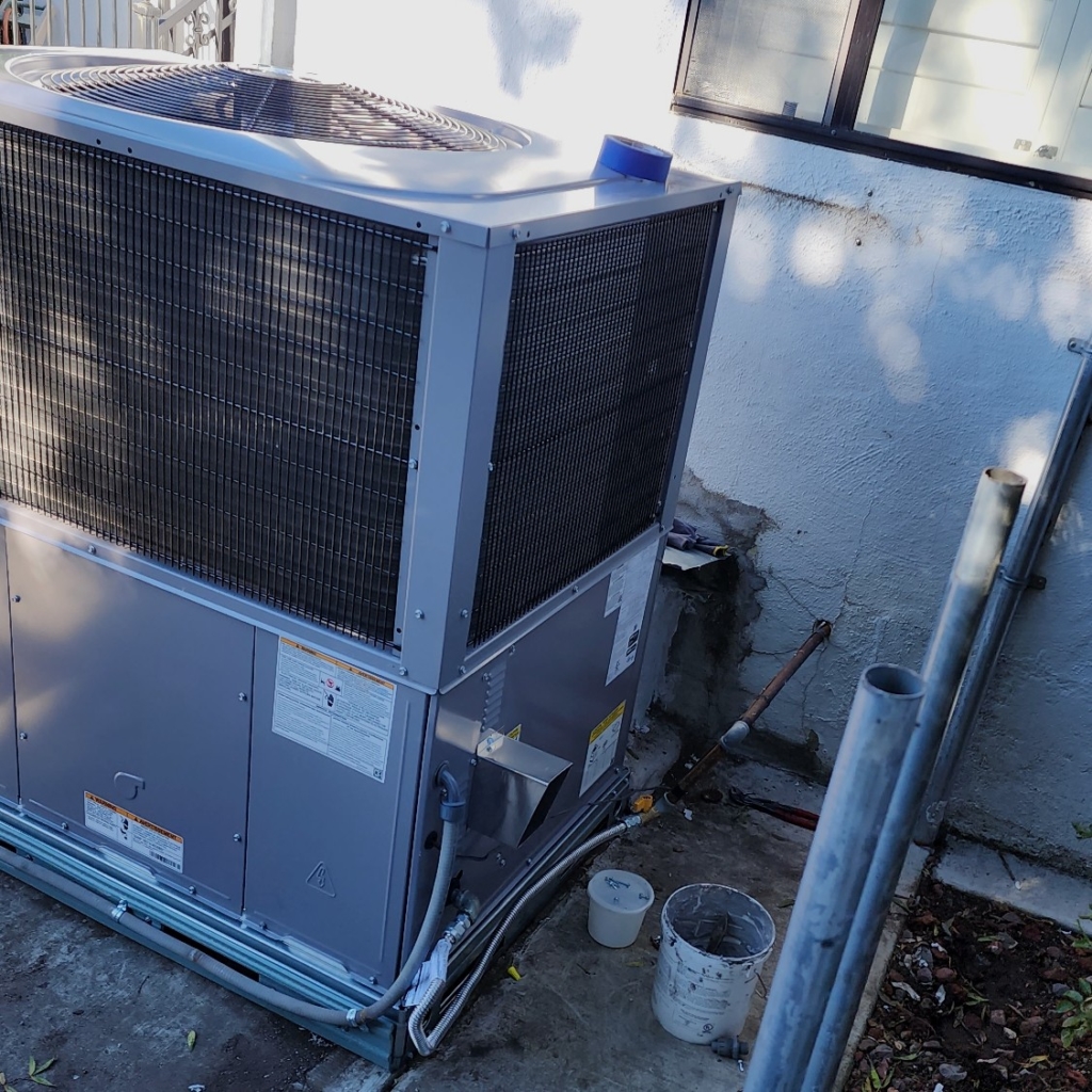 New ductwork installed by Nur HVAC