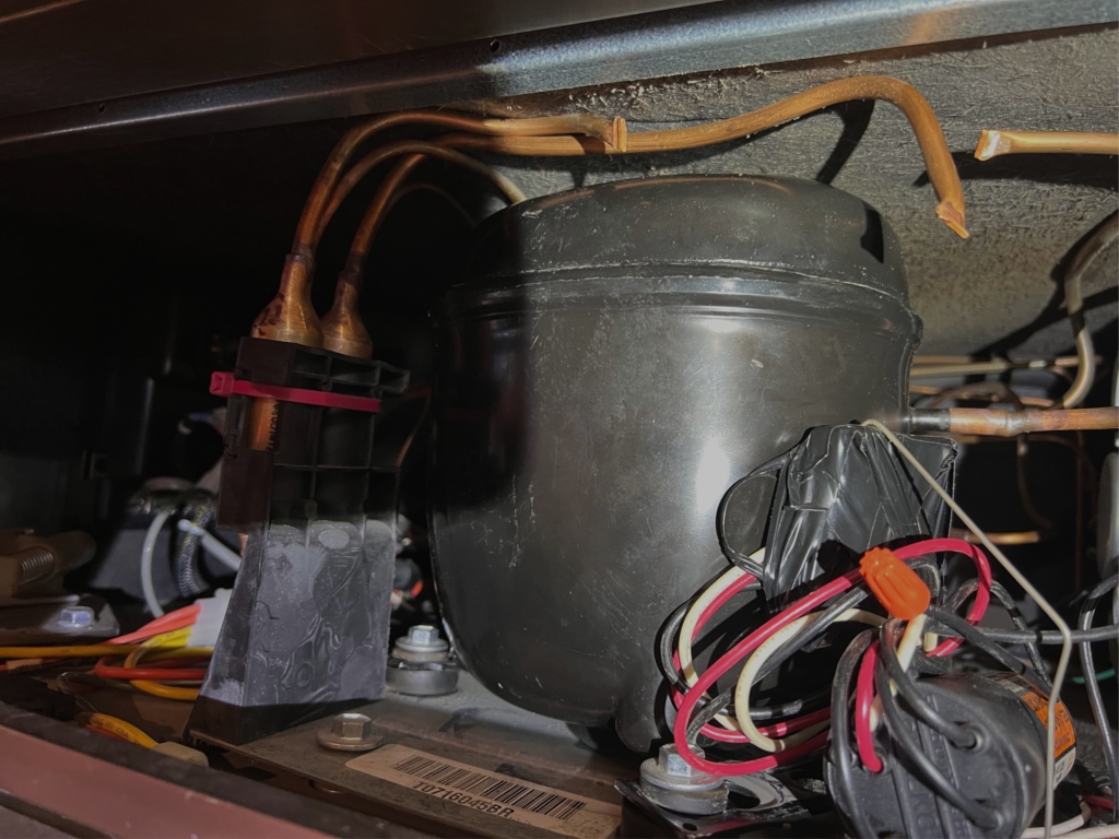 Sub-Zero BI-42SD/0 refrigerator compressor replaced by Nur HVAC