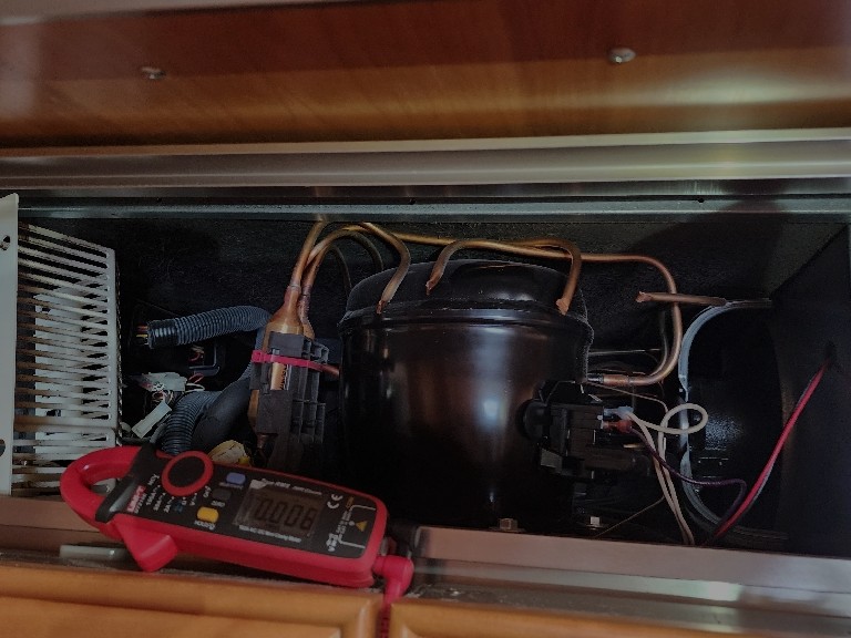 Sub-Zero BI-42SD/0 refrigerator compressor replaced by Nur HVAC