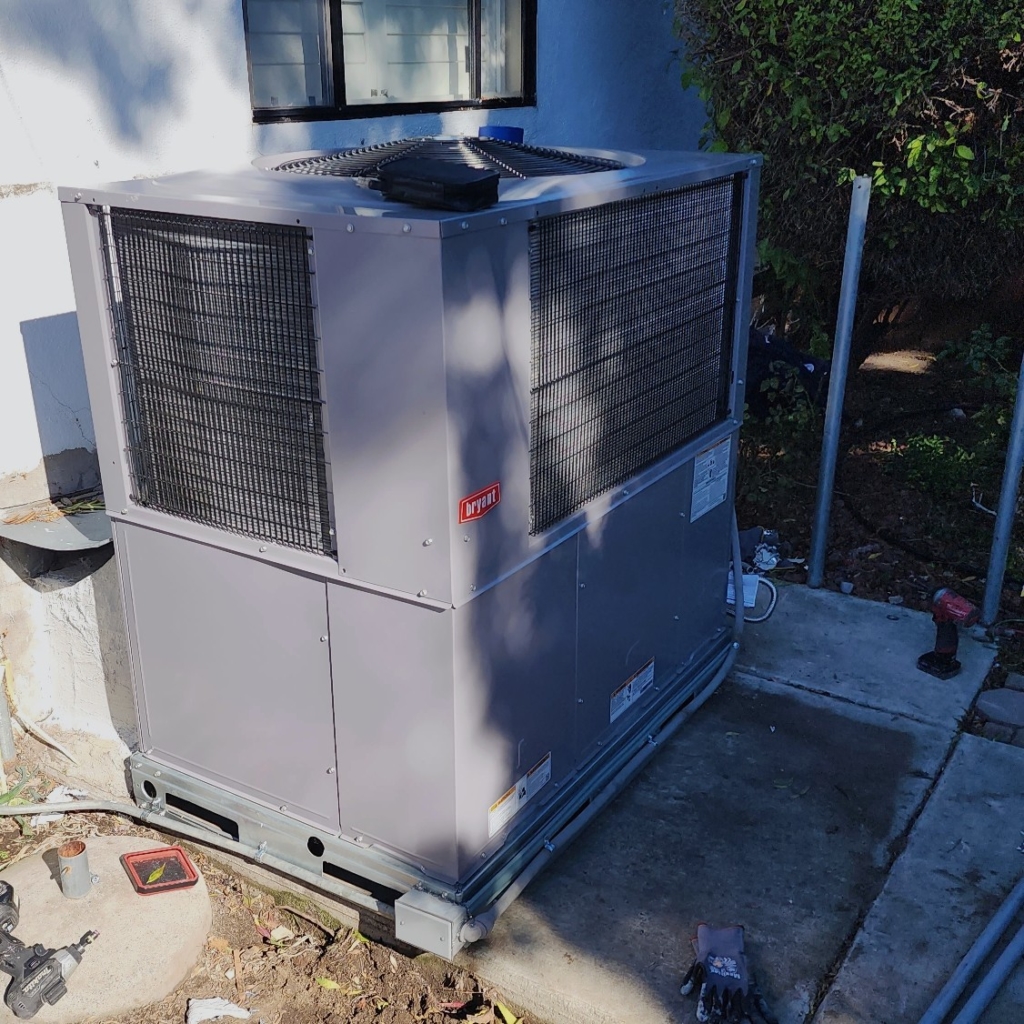 New ductwork installed by Nur HVAC