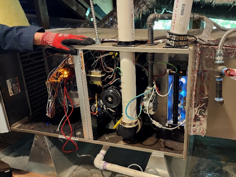 Furnace repaired by Nur HVAC