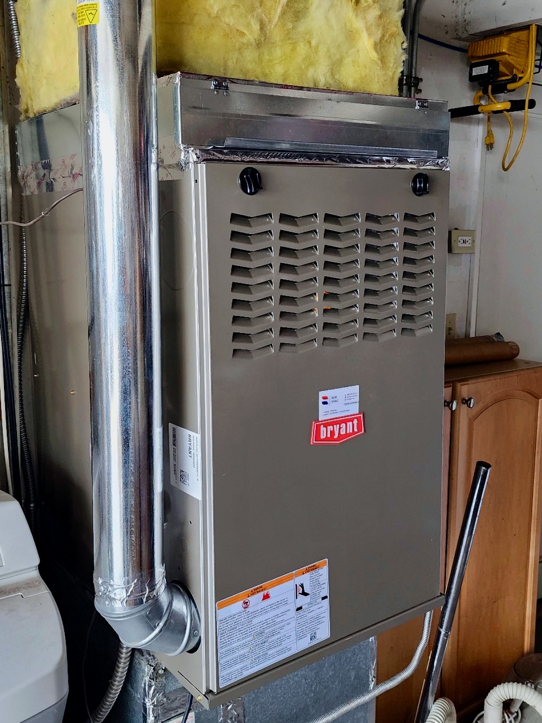 Furnace Model 821TA60090V21 installed by Nur HVAC