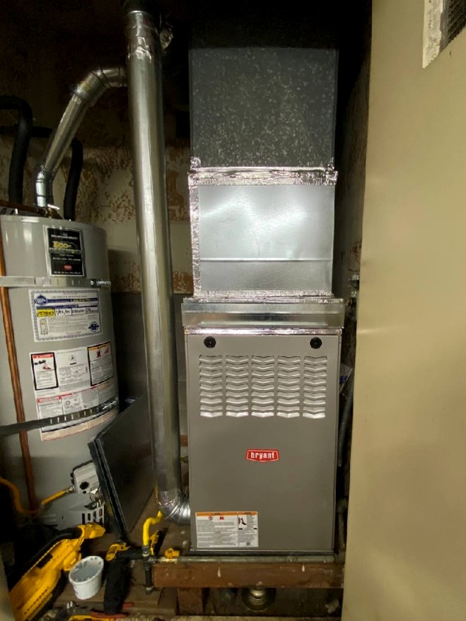 Bryant furnace 801SA42090E17A installed by Nur HVAC