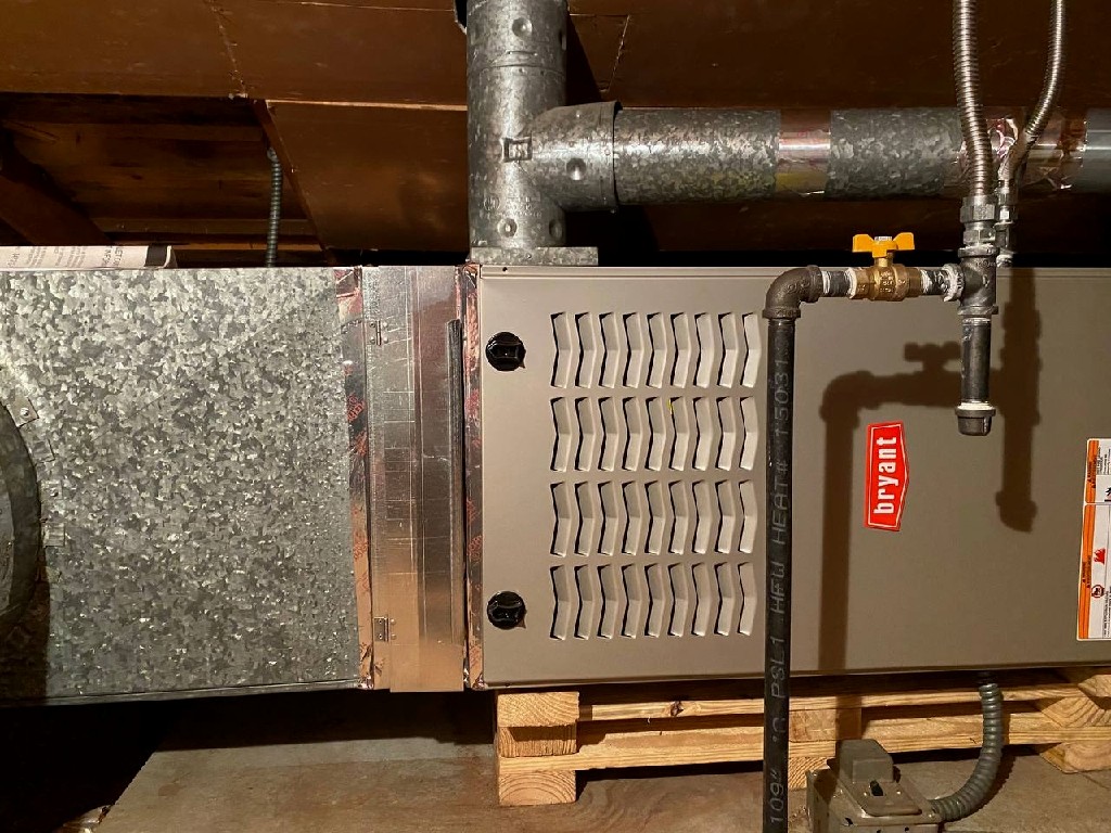 Bryant furnace 801SA42090E17A installed by Nur HVAC