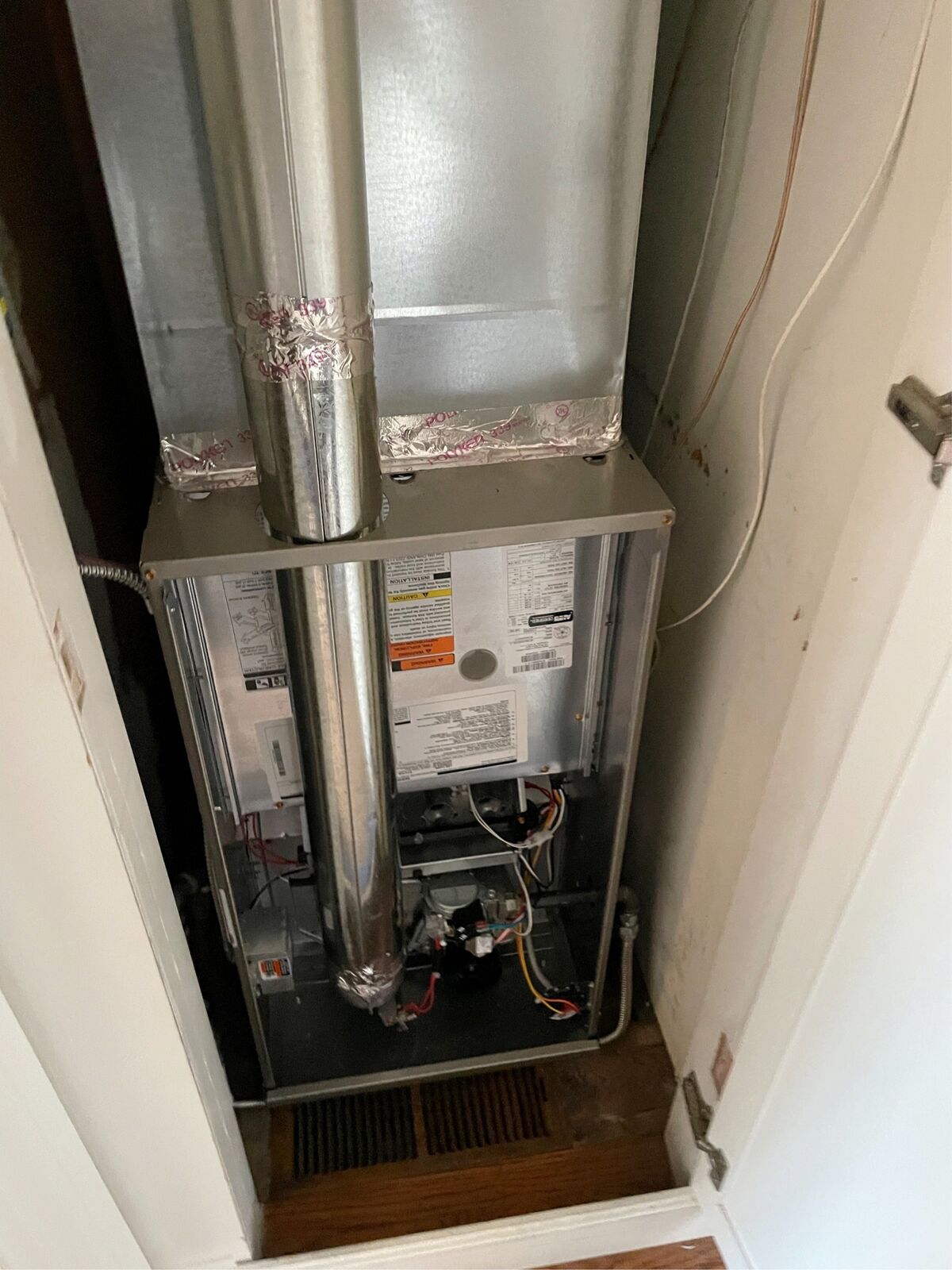 Bryant furnace 801SA42090E17 installed by Nur HVAC
