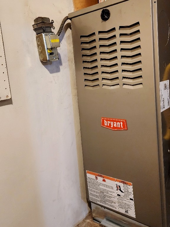 Bryant furnace 801SA36070E14 installed by Nur HVAC