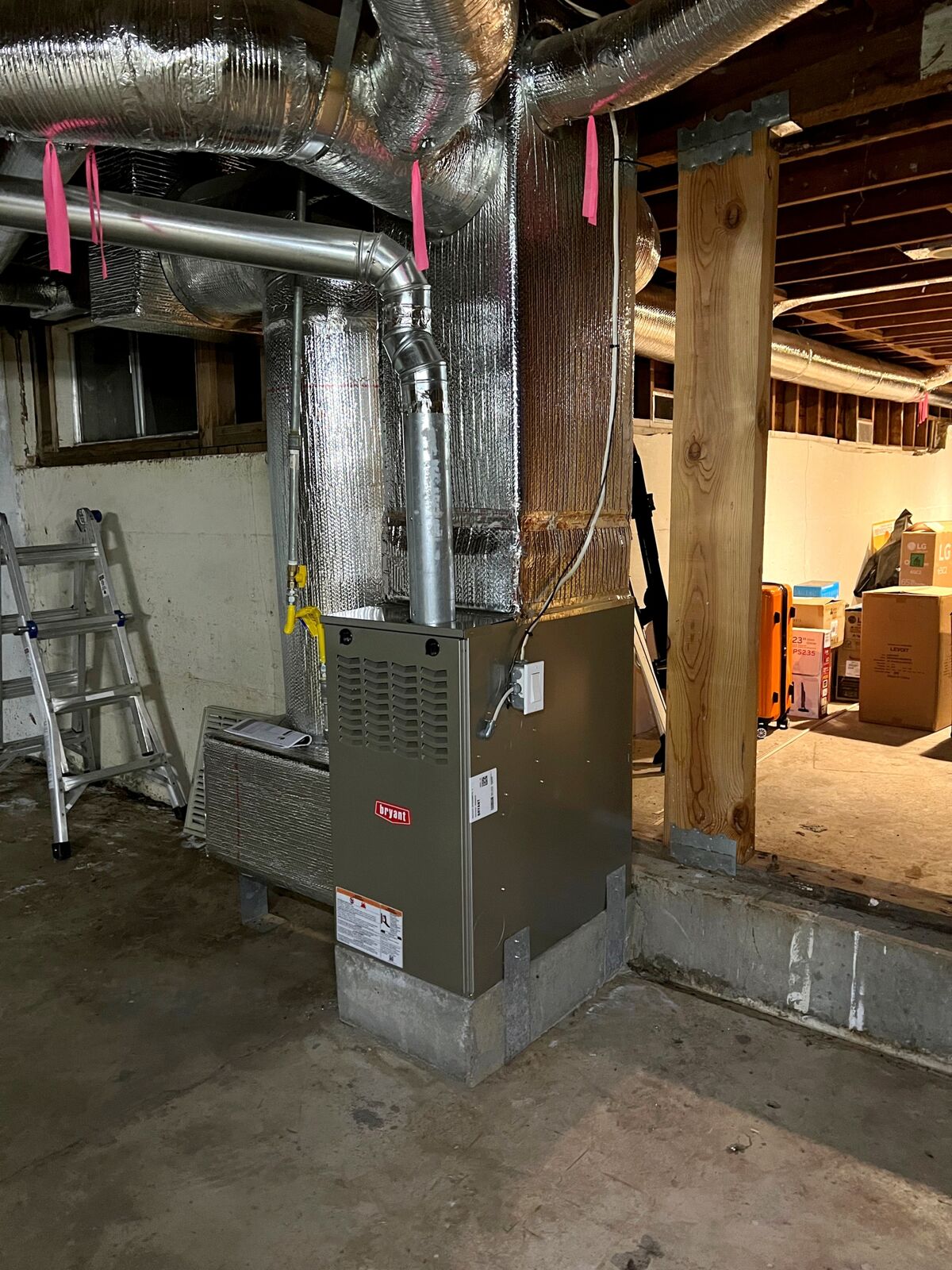 Bryant furnace 801SA42090E17A installed by Nur HVAC