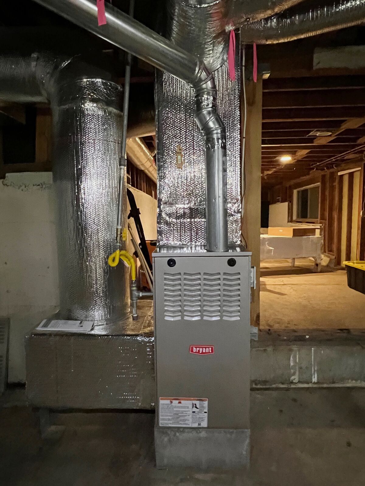 Bryant furnace 801SA42090E17A installed by Nur HVAC