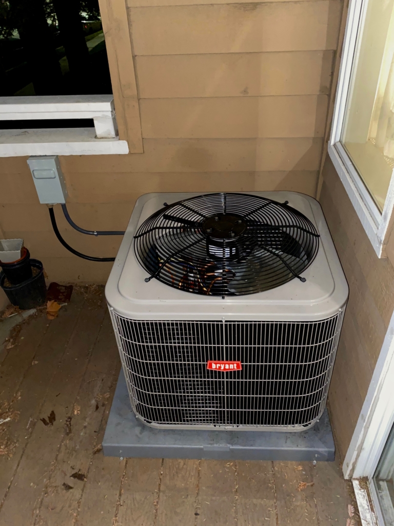 Bryant heat pump 214DNA036P00 installed by Nur HVAC