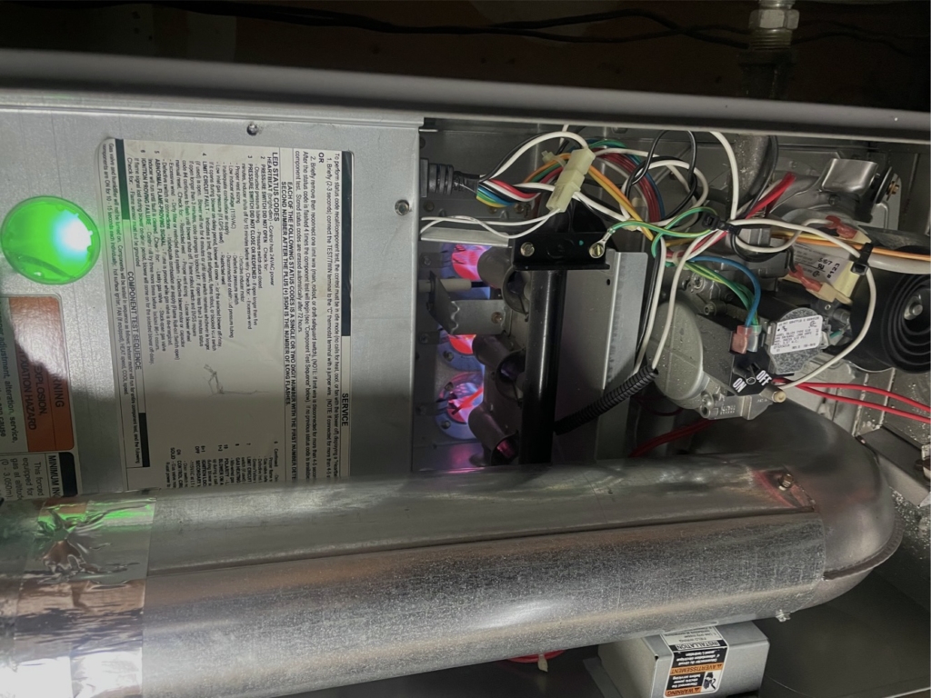 Furnace inducer motor replacement by Nur HVAC