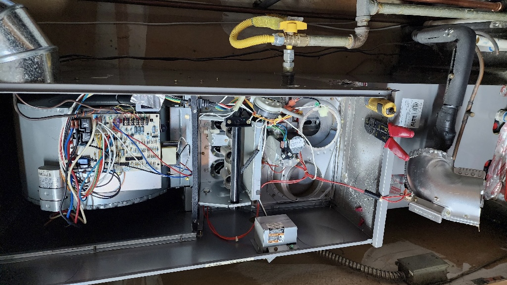 Furnace inducer motor replacement by Nur HVAC