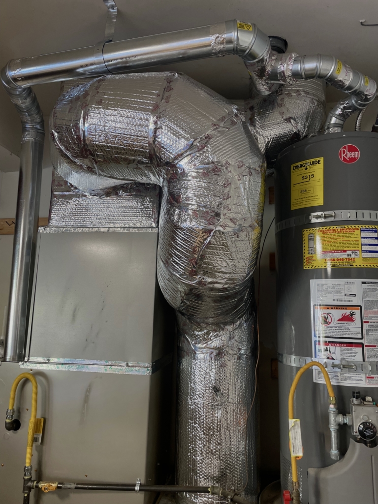 Carrier 2-stage furnace 58TP1A090V17, Bryant AC 127TAN04800W and Carrier coil installed by Nur HVAC
