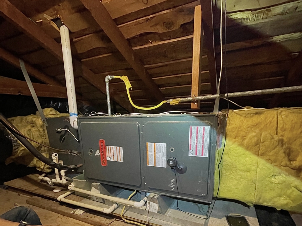 96% 2-speed Bryant furnace 926TB60100V21 installed by Nur HVAC