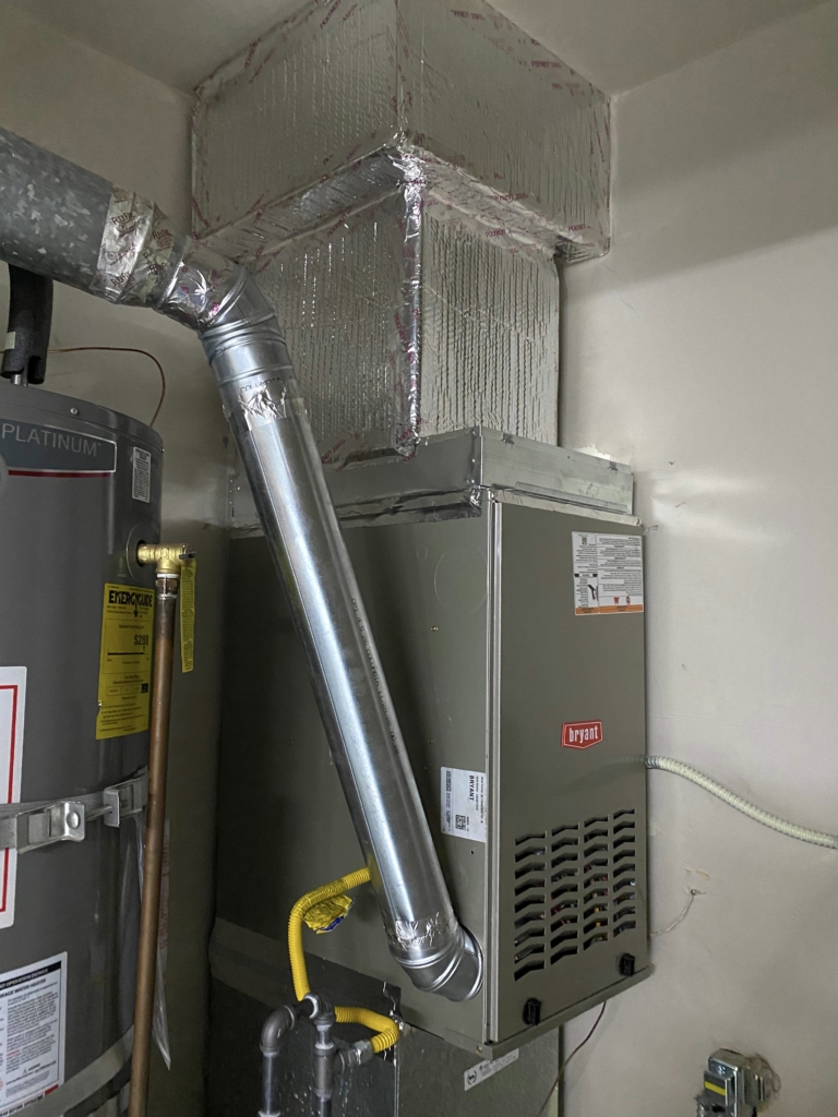 Bryant furnace installed by Nur HVAC