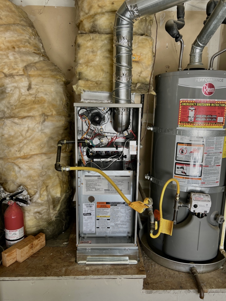 Bryant single-stage furnace 801SA36070E14 installed by Nur HVAC