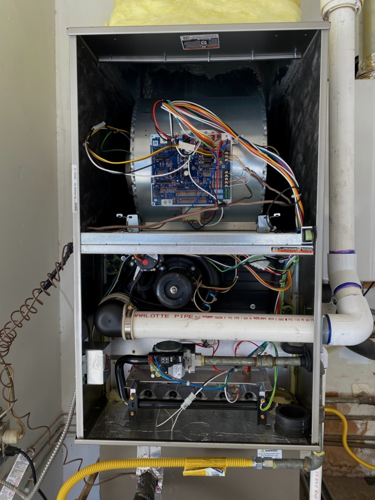 Carrier 59TP6B100V21 furnace installed by Nur HVAC