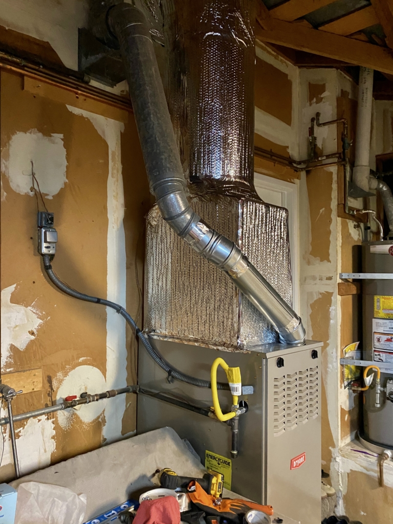 Bryant 821TA48070V17A furnace installed by Nur HVAC