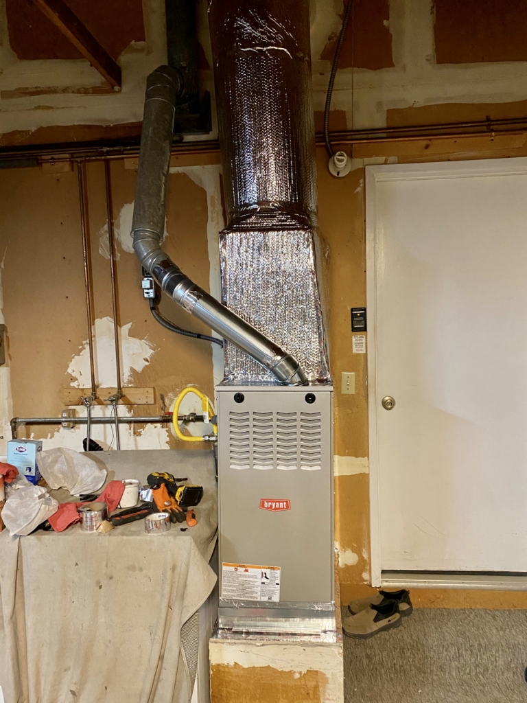 Bryant 821TA48070V17A furnace installed by Nur HVAC