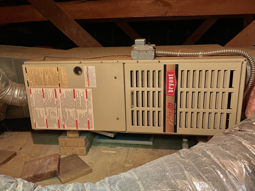 Bryant 821TA36045V14 furnace installed by Nur HVAC