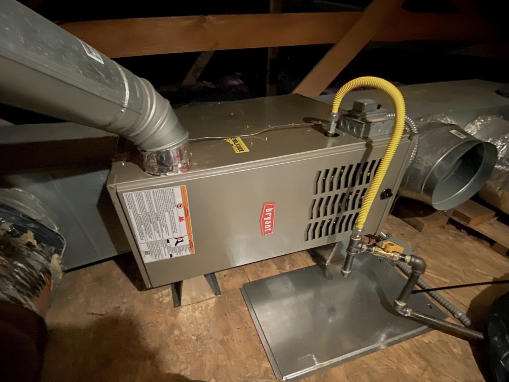 Bryant 821TA36045V14 furnace installed by Nur HVAC