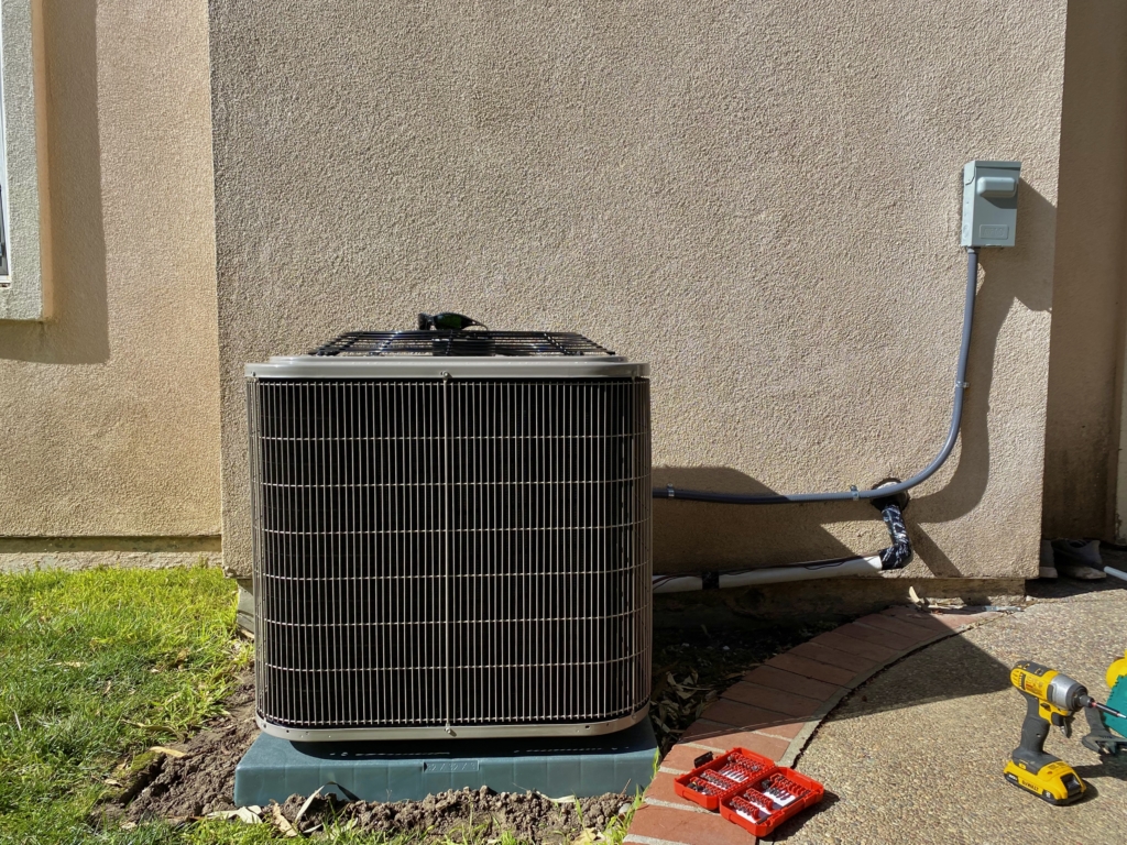 Bryant 115SAN04200W single-stage air conditioner installed by Nur HVAC