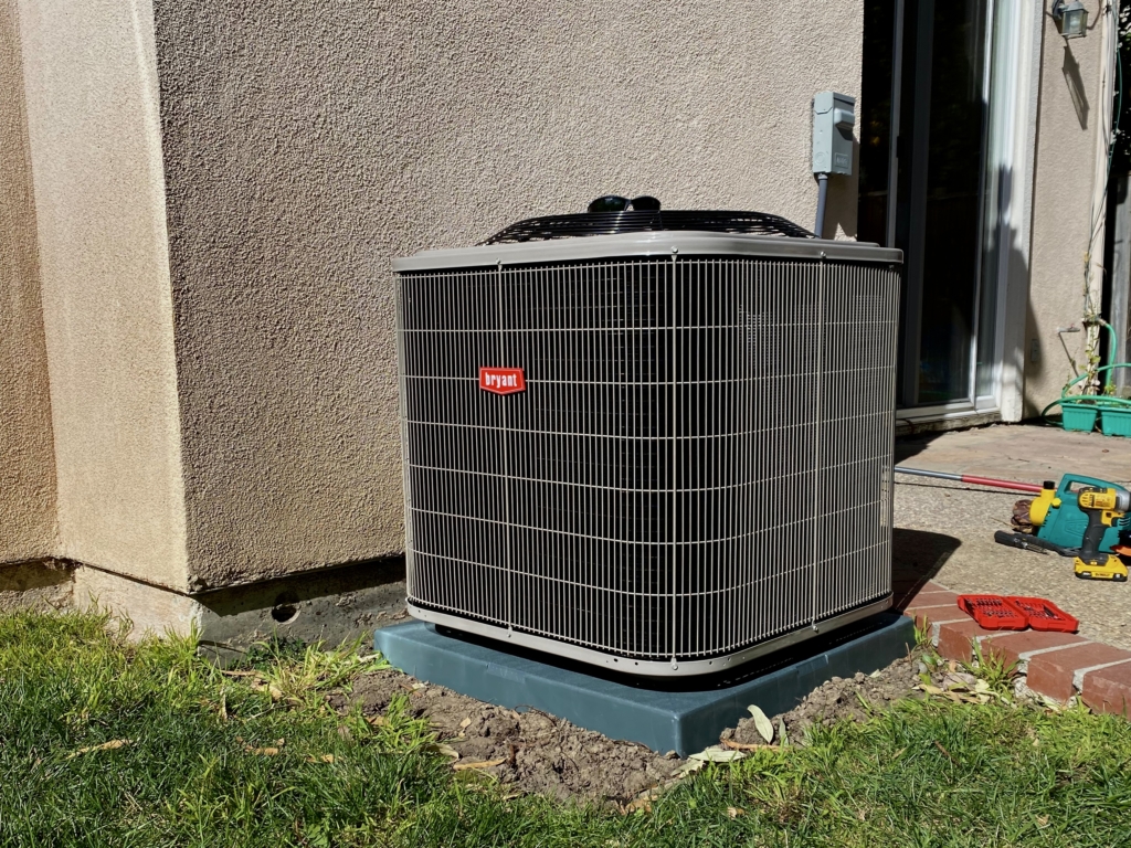 Bryant 115SAN04200W single-stage air conditioner installed by Nur HVAC