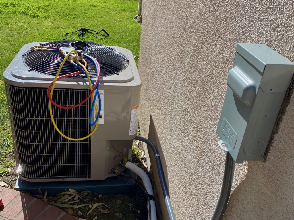 Bryant 115SAN04200W single-stage air conditioner installed by Nur HVAC