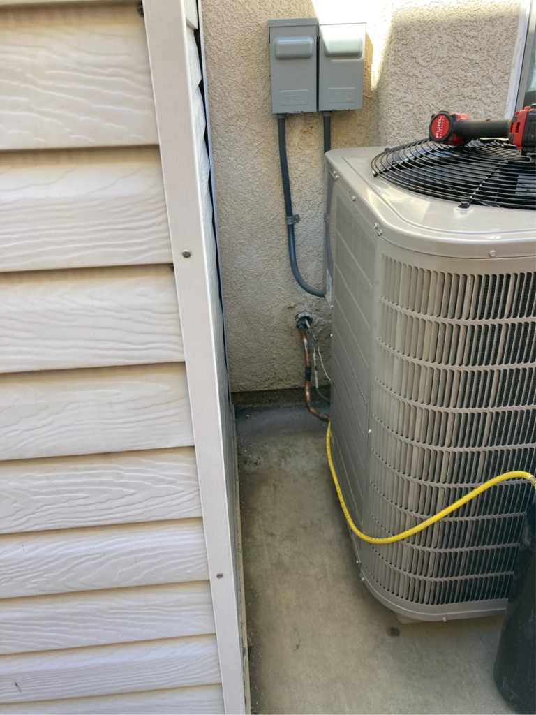 Bryant single-stage air conditioner 126SAN03600W installed by Nur HVAC