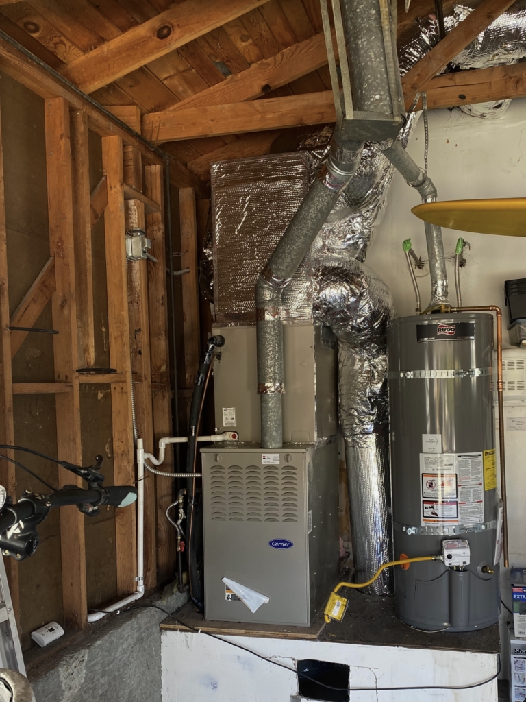 Ductwork repair by Nur HVAC