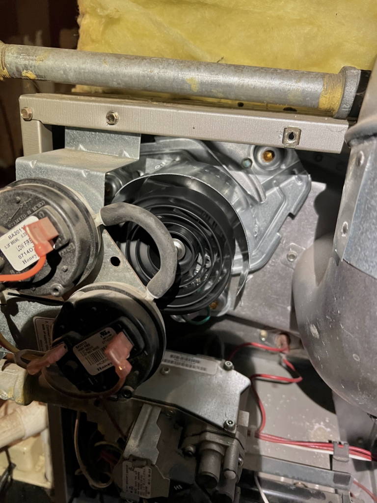 Furnace inducer motor replacement by Nur HVAC