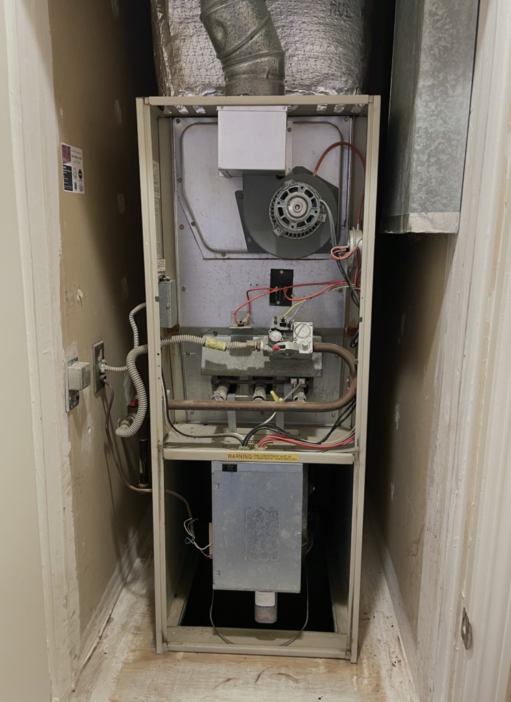 Thermostat installation by Nur HVAC