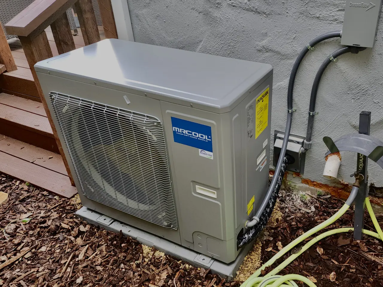 MrCool Ultra Quiet air conditioner installed by Nur HVAC
