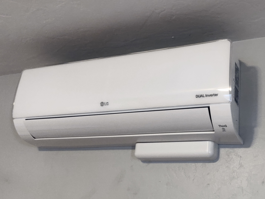 Ductless mini-split system installed by Nur HVAC