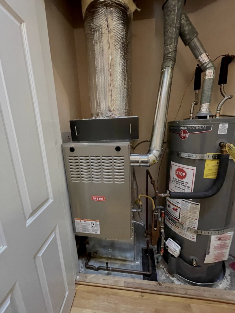 Bryant furnace installed by Nur HVAC