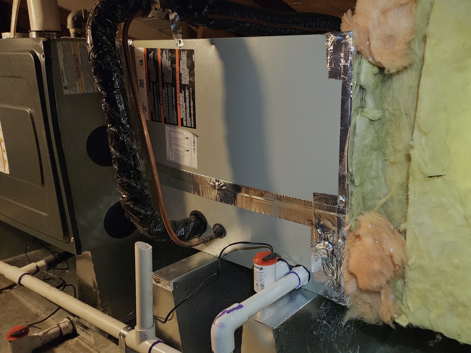 Trane furnace S9X1B060U4 installed by Nur HVAC