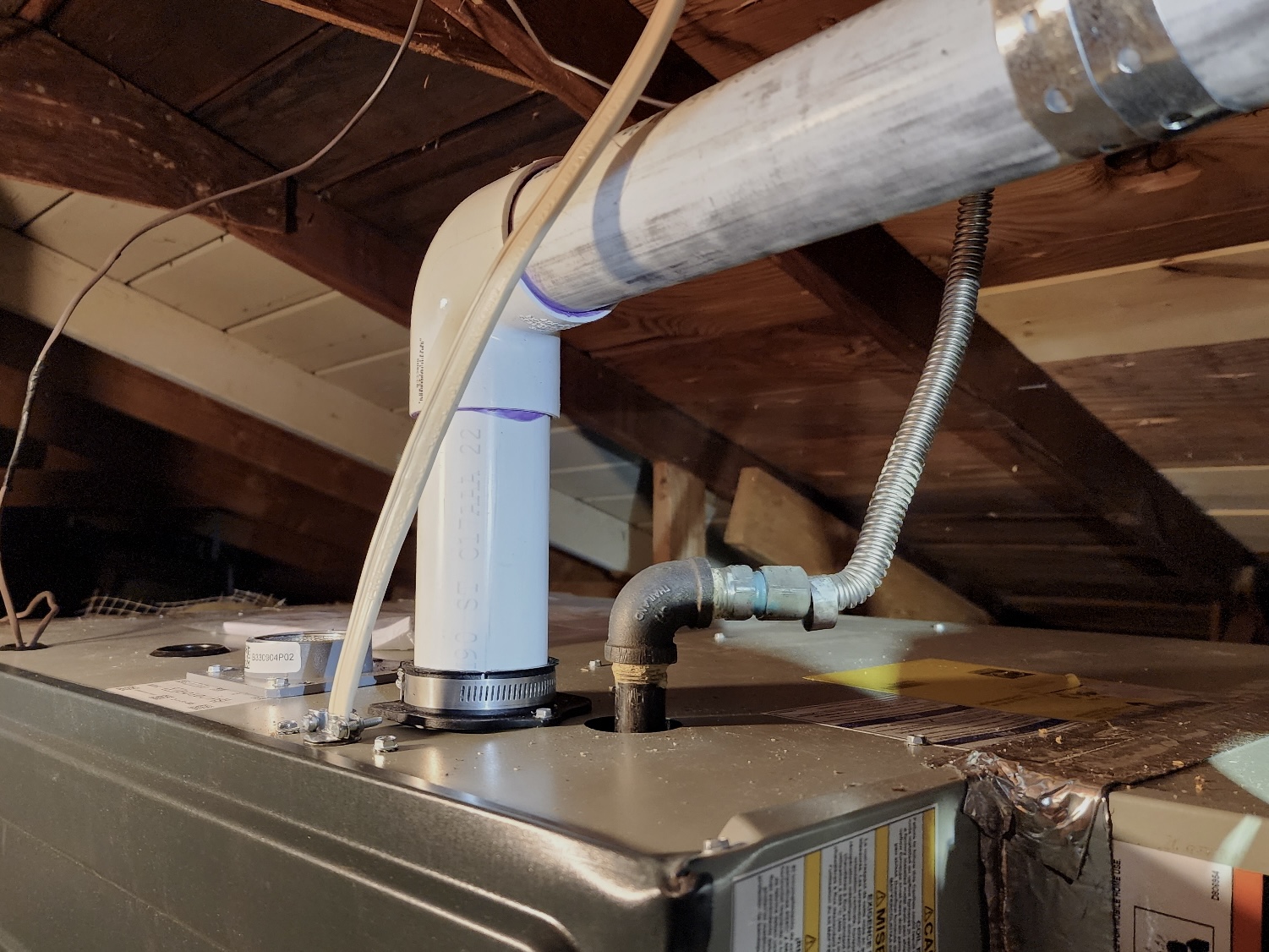 Trane furnace S9X1B060U4 installed by Nur HVAC