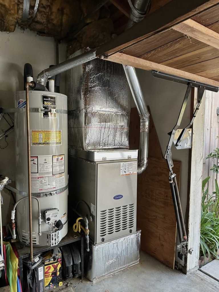 Carrier single-stage furnace 58SB1A090E211316 installed by Nur HVAC