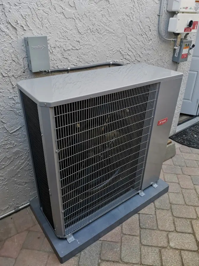 Bryant 315SAN048 outdoor AC unit installed by Nur HVAC